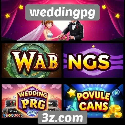 Características dos jogos disponíveis no weddingpg
